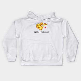 You stole a Pizza my heart Kids Hoodie